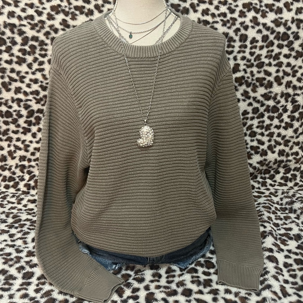 Khaki Sweater